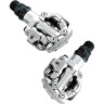 Педали SHIMANO M520, с шипами, серебристый EPDM520S